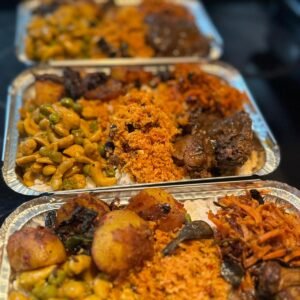 Sri Lankan Rice and Curry (Large)